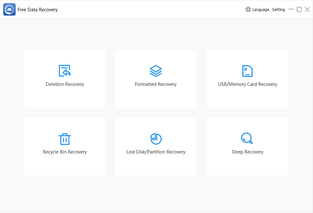 Click to view Free Data Recovery 4.5.0 screenshot