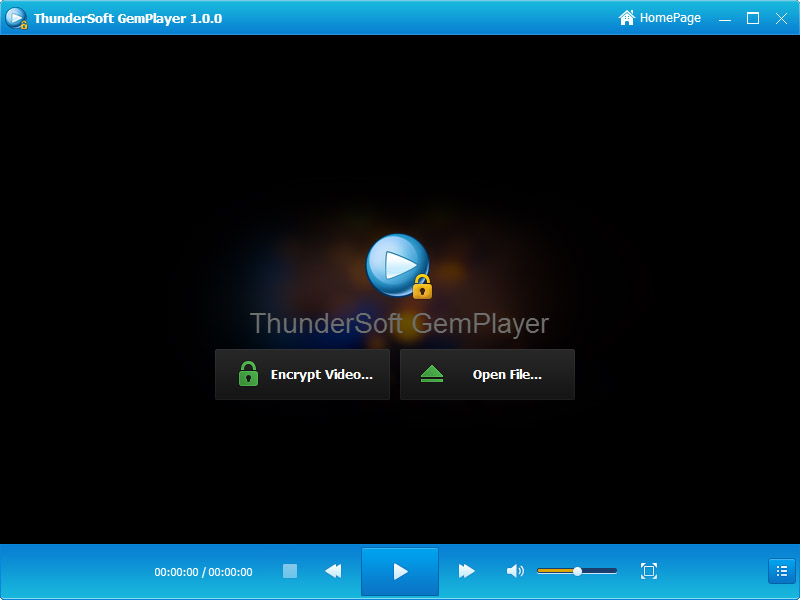 Click to view ThunderSoft GemPlayer 1.0.0.2 screenshot