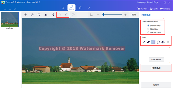 ThunderSoft Video Watermark Remove 7.7.0