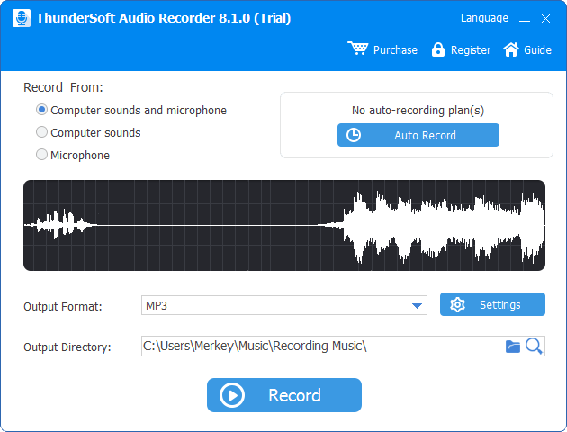 ThunderSoft Audio Recorder 10.2 full