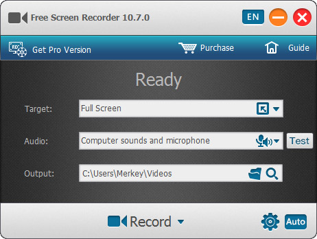 Free Screen Recorder 10.8.0.805 full