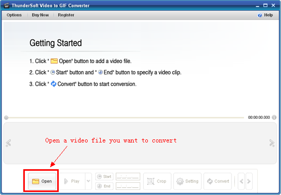 Video to GIF Converter - Make animated gif from video files